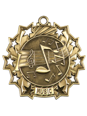 Ten Star Music Medal-TS508