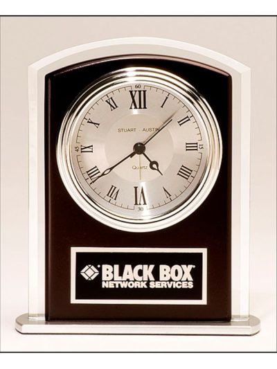 Beveled Glass Series BC965 Desk Clock