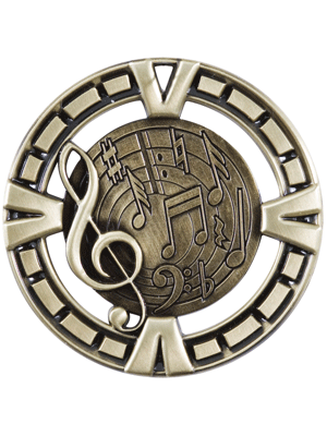Music BG Medal - BG430