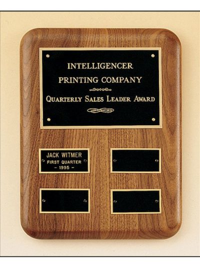 American Walnut Quarterly Award - P2849 - MADE IN USA