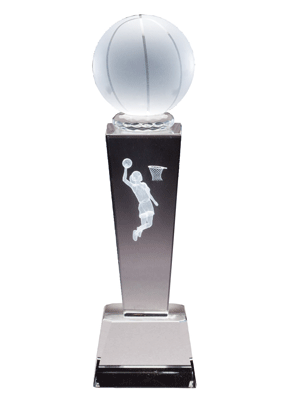 Collegiate Series Basketball F Crystal Tower CRY291