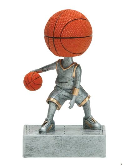 Bobblehead Basketball Resin - 52505GS