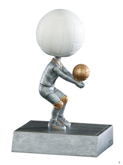 Bobblehead Volleyball Resin - 52519GS