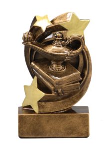 Stars Swirl Academics Resin – 55863GS