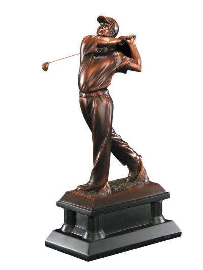 Bronze Golf Male Resin - 64621Z