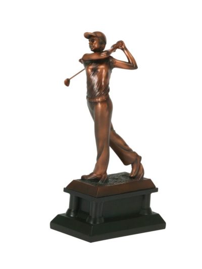 Bronze Golf Female Resin - 65622Z