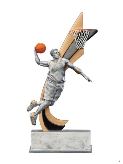 Live Action Basketball Resin - 82505GS