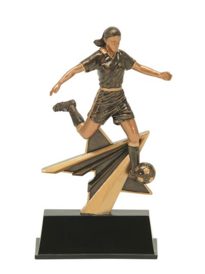 Star Power Sport Soccer Female Resin - 92514GS
