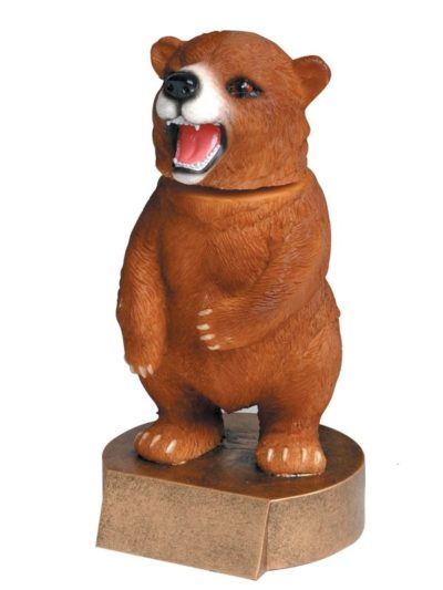 Mascot Bobble Bear Resin - BHC653