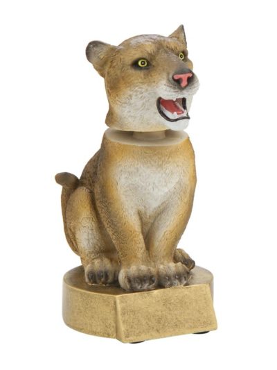Mascot Bobble Cougar Resin - BHC670