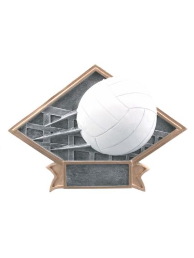 Diamond Plate Volleyball Resin - DPS76