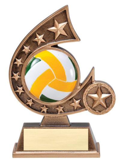 Comet Volleyball Series Resin - RCS117
