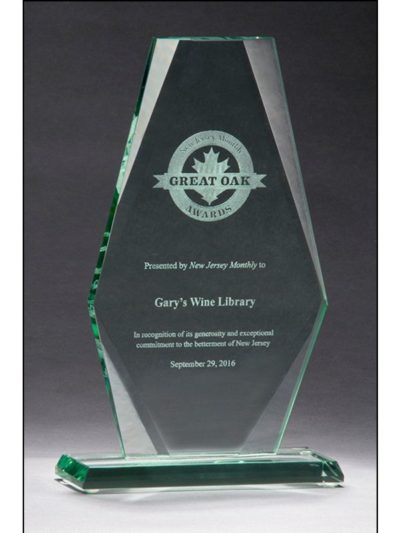 Premium Series Jade Glass Award - G2748