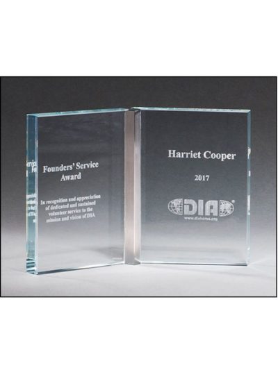 Clear Glass Book Award - G2900
