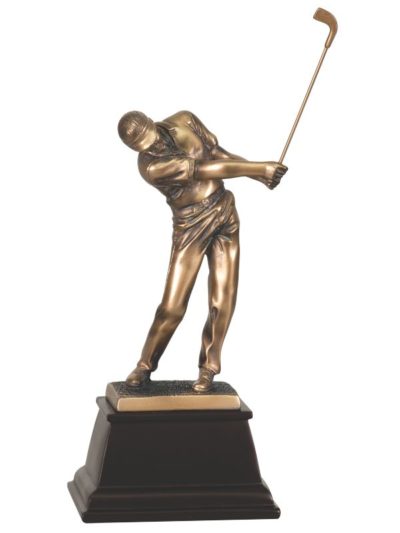 Bronze Golf Male Resin - GSN03