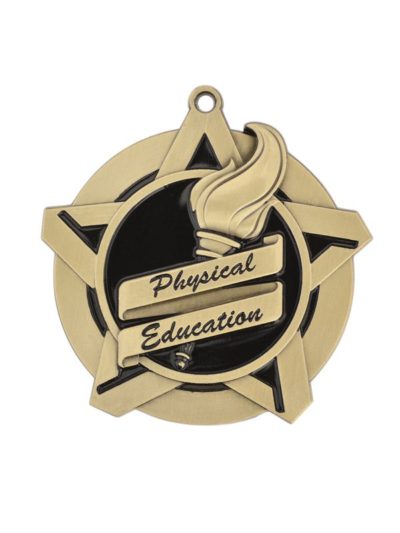 Physical Education Super Star Medal - 43013