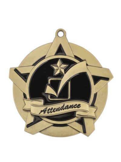 Attendance Super Star Medal - 43016