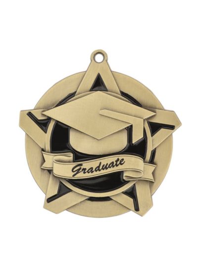 Graduate Super Star Medal - 43017-G