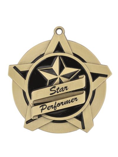 Star Performer Super Star Medal - 43019-G