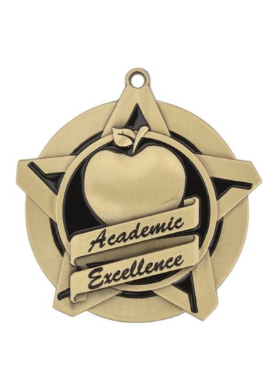 Academic Excellence Super Star Medal - 43029