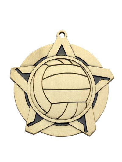 Volleyball Super Star Medal - 43030