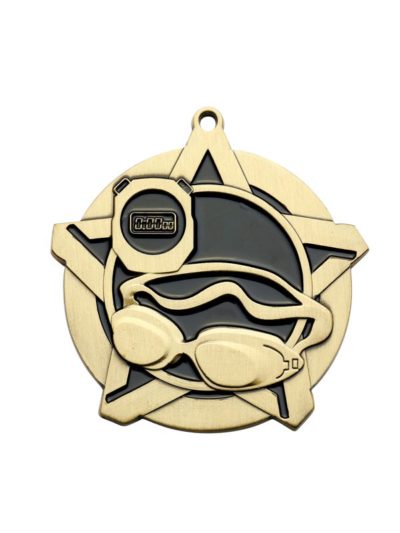 Swimming Super Star Medal - 43040