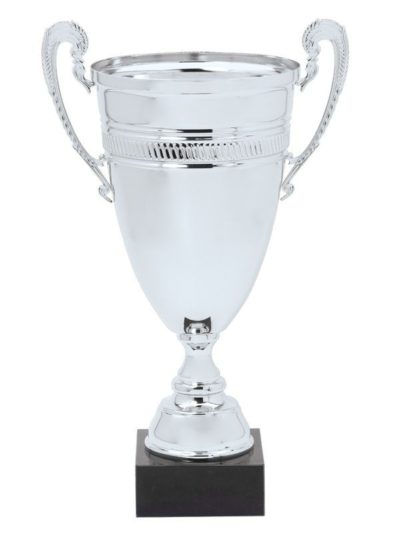 Silver Plated Italian Cup on Wood Base - DTC45 Series