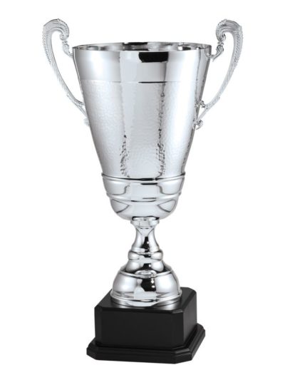 Silver Plated Italian Cup on Wood Base - DTC50 Series