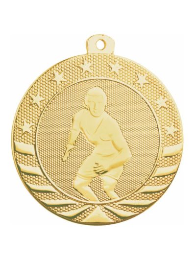 Wrestling Starbrite Medal - SB161