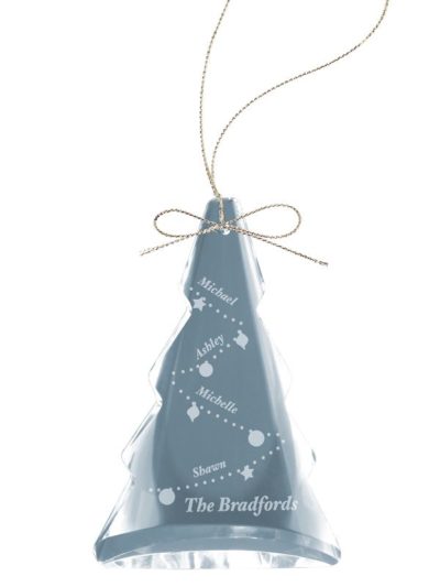 Crystal Tree Christmas Ornament - CRY1403