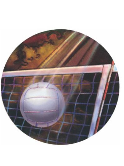 Volleyball Holographic Mylar - 7021