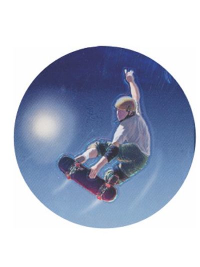 Skateboard Holographic Mylar - 7062