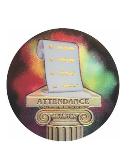 Attendance Holographic Mylar - 7076