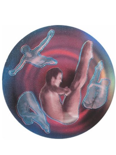 Diving, Male Holographic Mylar - 7083