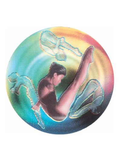 Diving, Female Holographic Mylar - 7084