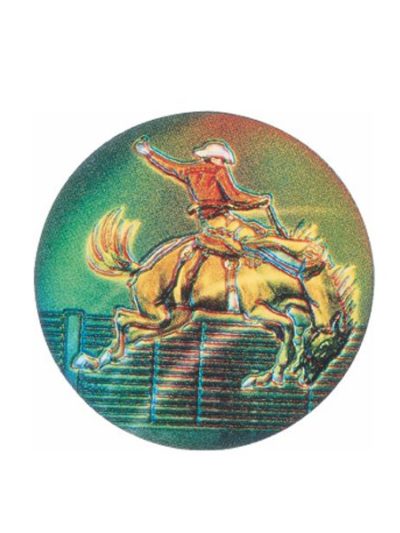 Rodeo Horse Holographic Mylar - 7092