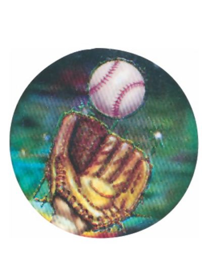Baseball Holographic Mylar - 7101
