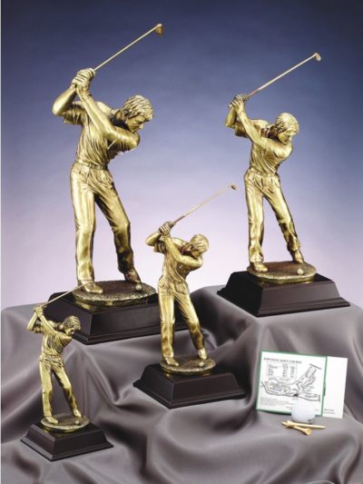 Majestic Golf Sculpture Resin - G2681