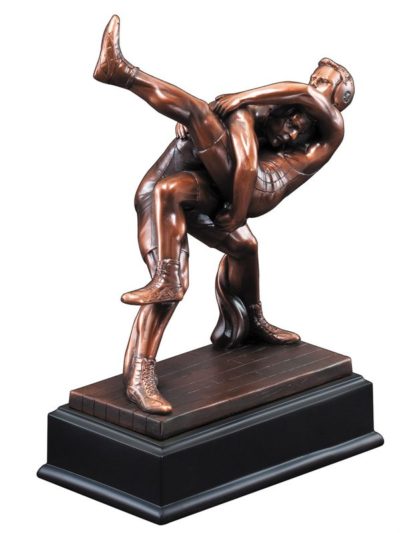 Gallery Wrestling Resin Sculpture - RFB017