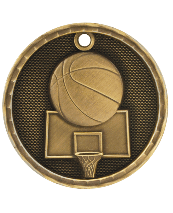 3D Basketball Medal-3D202