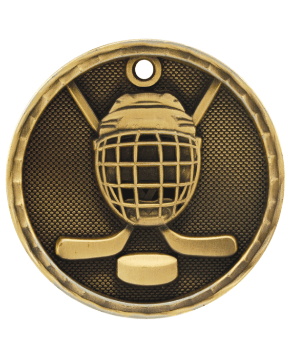 3D Hockey Medal-3D208
