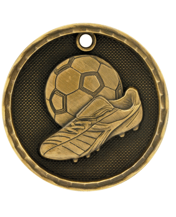 3D Soccer Medal-3D210