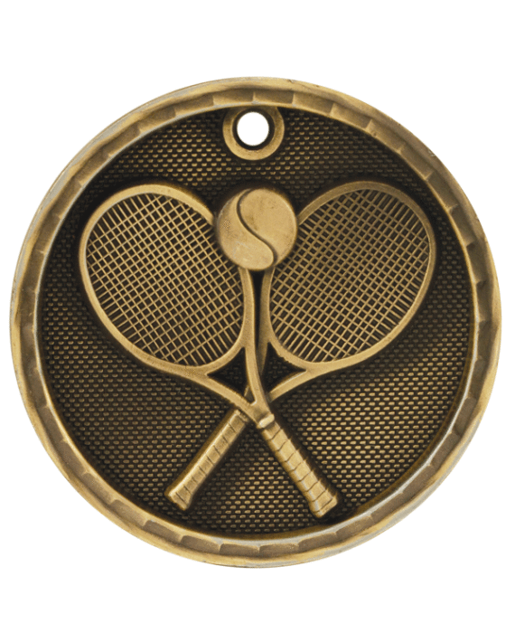 3D Tennis Medal-3D212