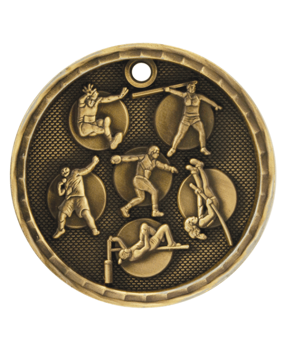 3D Track and Field Medal-3D214