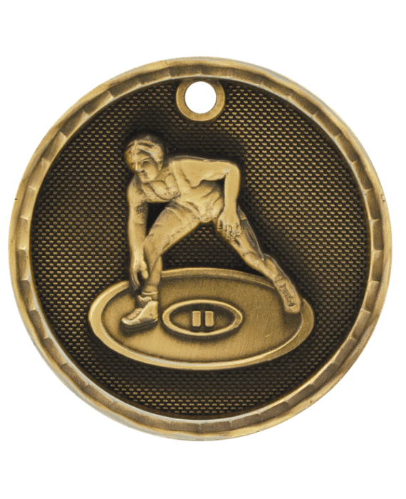 3D Wrestling Medal-3D217
