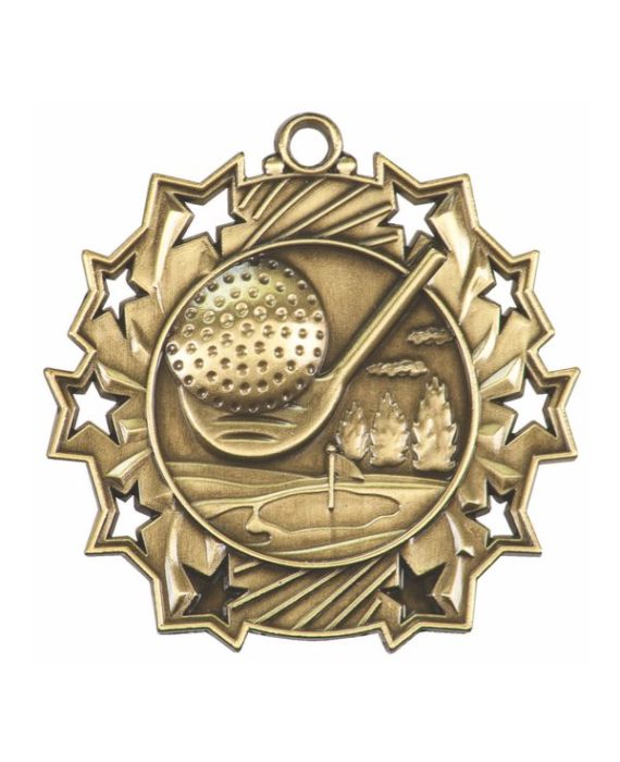 Ten Star Golf Medal-TS406