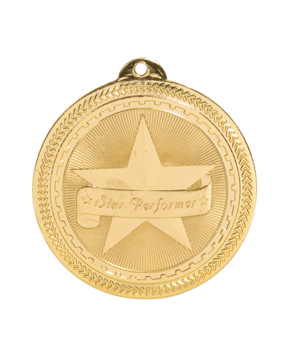 BriteLazer Brite Star Performer Medal - BL320