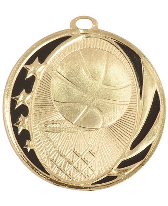 Midnite Star Basketball Medal - MS702