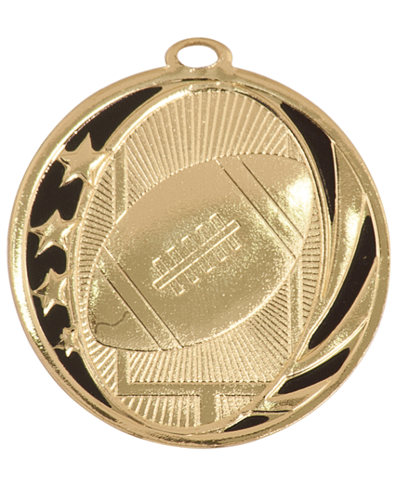 Midnite Star Football Medal - MS704