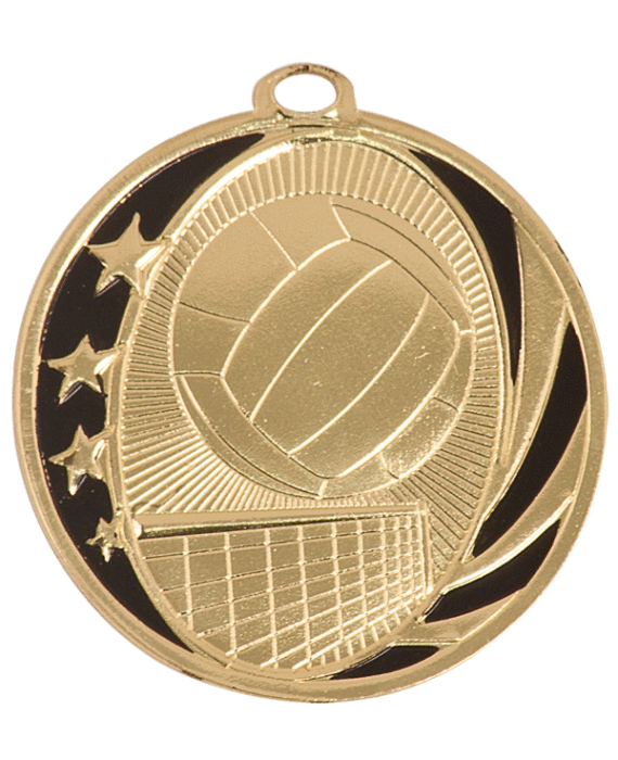 Midnite Star Volleyball Medal - MS711